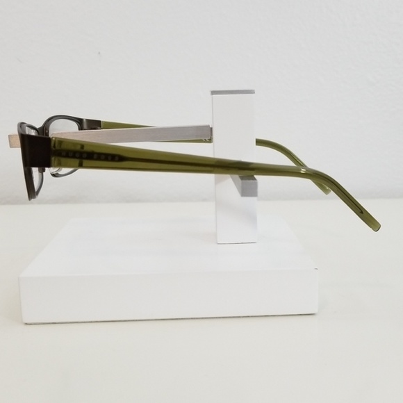 BOSS HUGO BOSS Titanium Eyeglasses Green RX - Picture 4 of 8